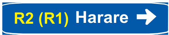 Freeway direction sign GB4 official artwork