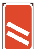 Tourism road sign