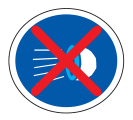 De-registration sign R133-600 official artwork