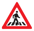 only) road sign